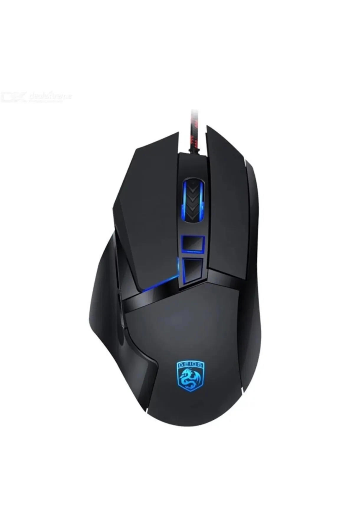 Deiog G10 Makrolu Kablolu Siyah Gaming Mouse