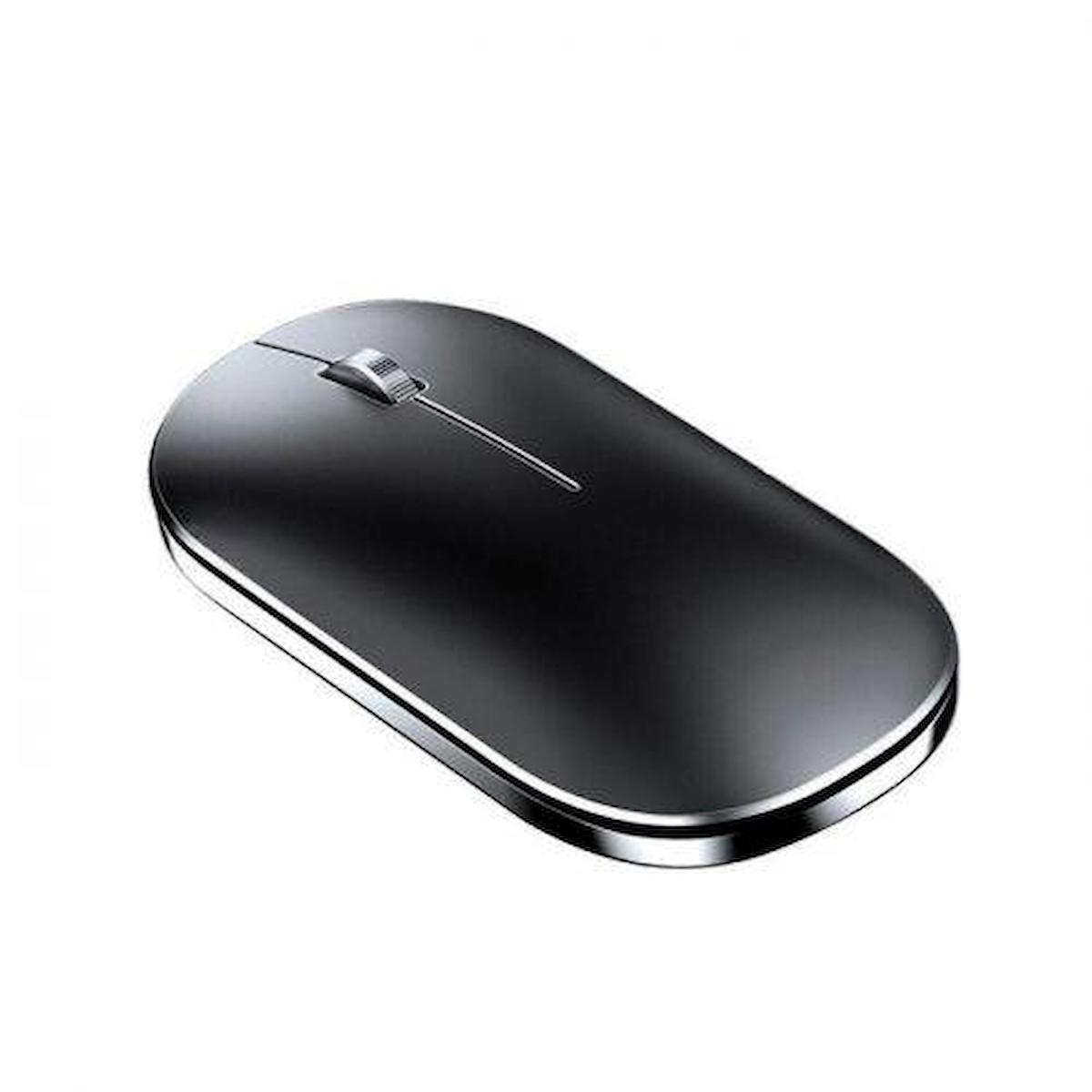 Polham Mobile Yatay Kablosuz Siyah Lazer Mouse