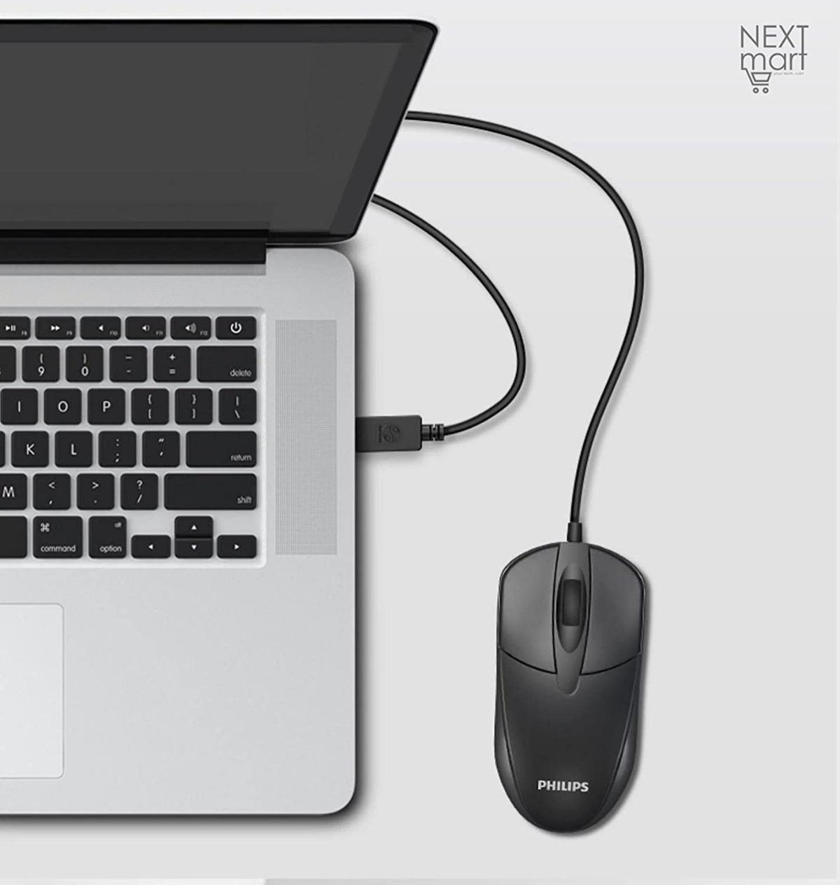 Hector Emprorium SPK7105 Ergonomik Kablolu Siyah Optik Mouse