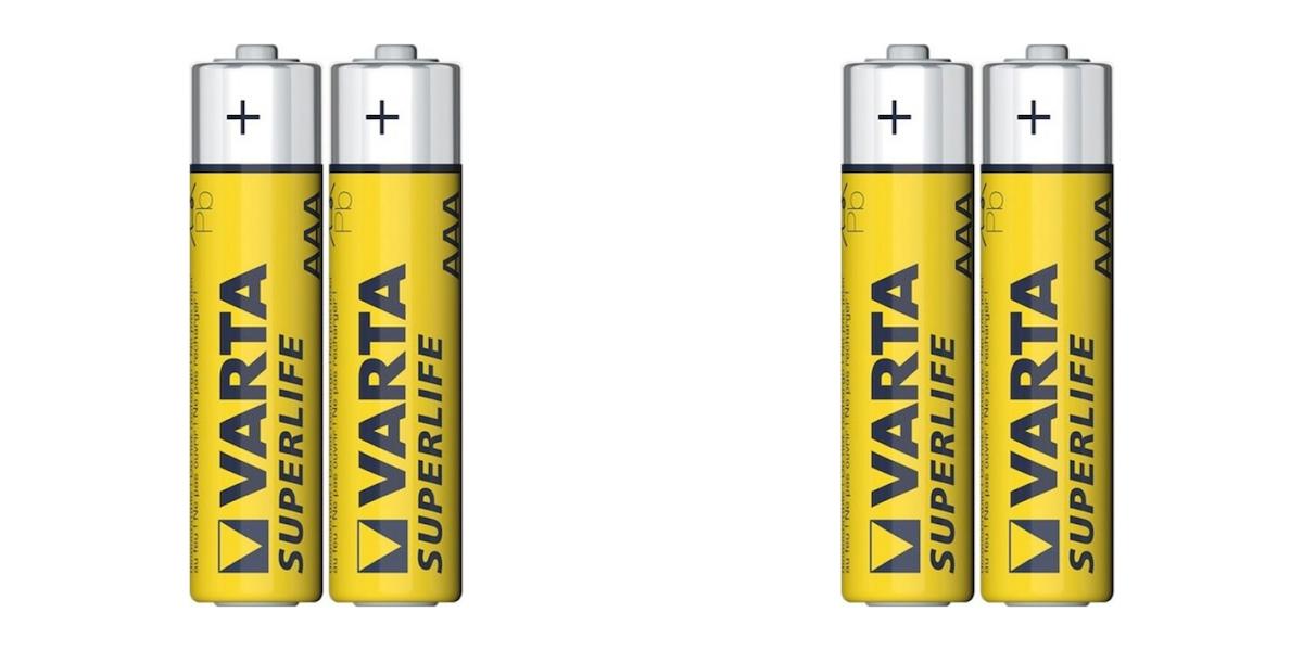 Varta Superlife2003 1.5 V Çinko AAA / İnce Kalem Pil 4'lü