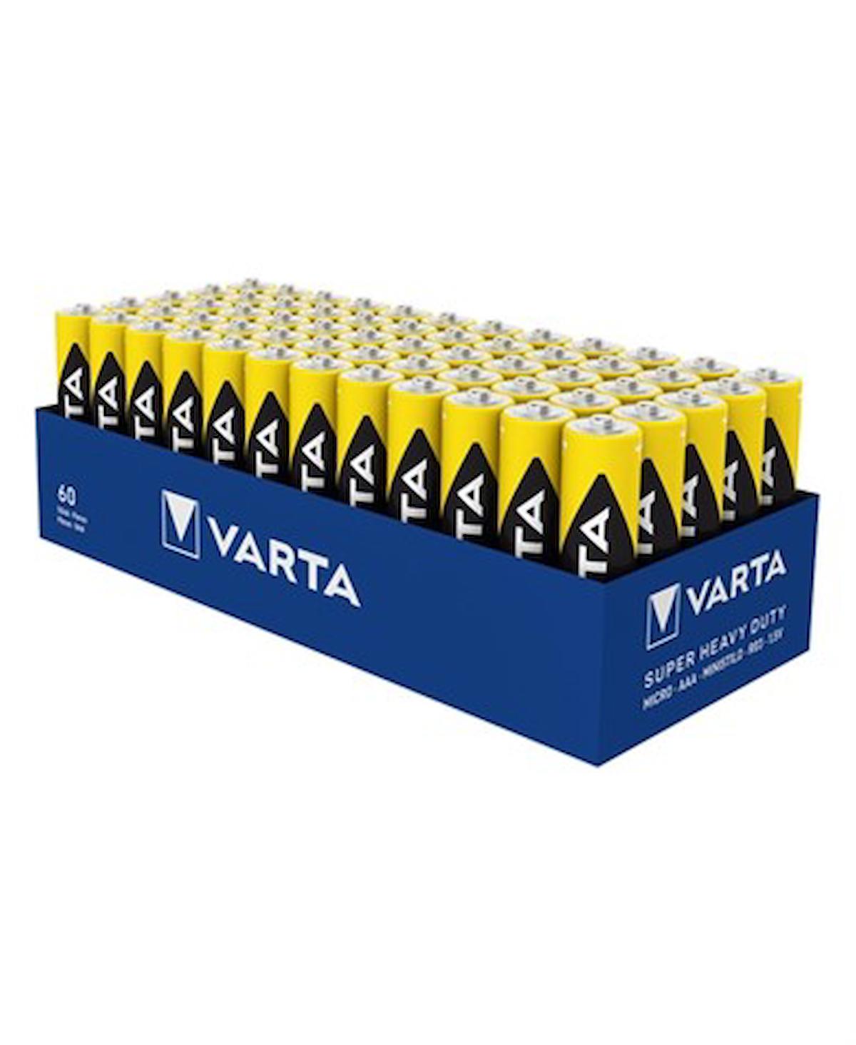 Varta R03 Ministilio 1.5 V Çinko AAA / İnce Kalem Pil 2x30'lu