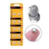 Kodak AG4 LR626 377 Sr626 1.5 V Alkalin Düğme Pil 10'lu