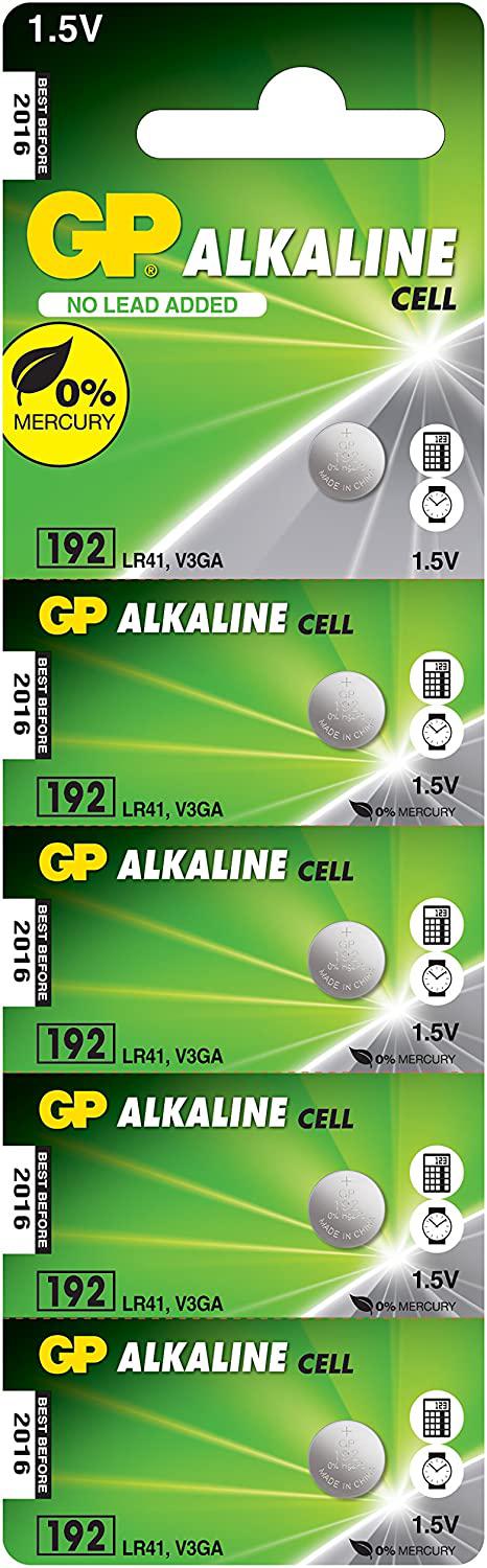 Hector Emprorium GP192 1.5 V Alkalin Düğme Pil 5'li