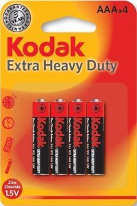Kodak 2026 1.5 V Alkalin AAA / İnce Kalem Pil 4'lü