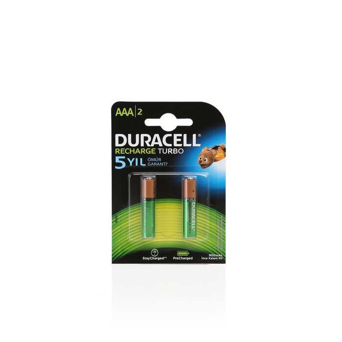 Duracell Duralock 900 mAh AAA / İnce Kalem Şarjlı Pil 2'li