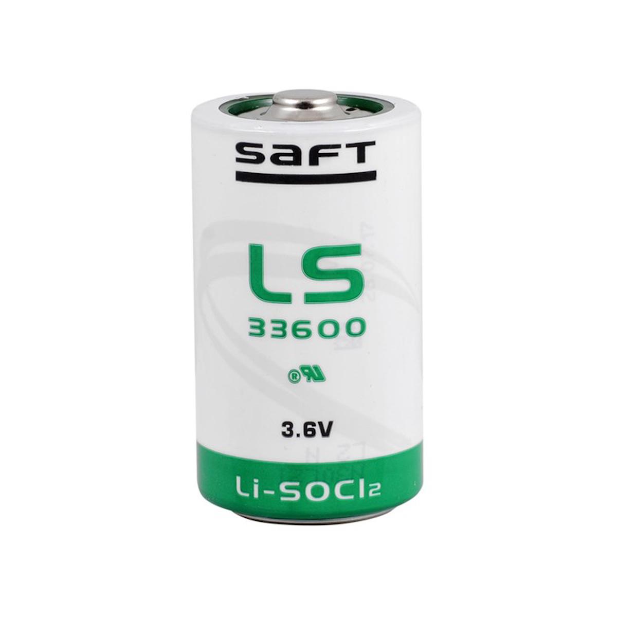 Saft LS33600 3.6 V Li-SOCI2 D / Büyük Pil