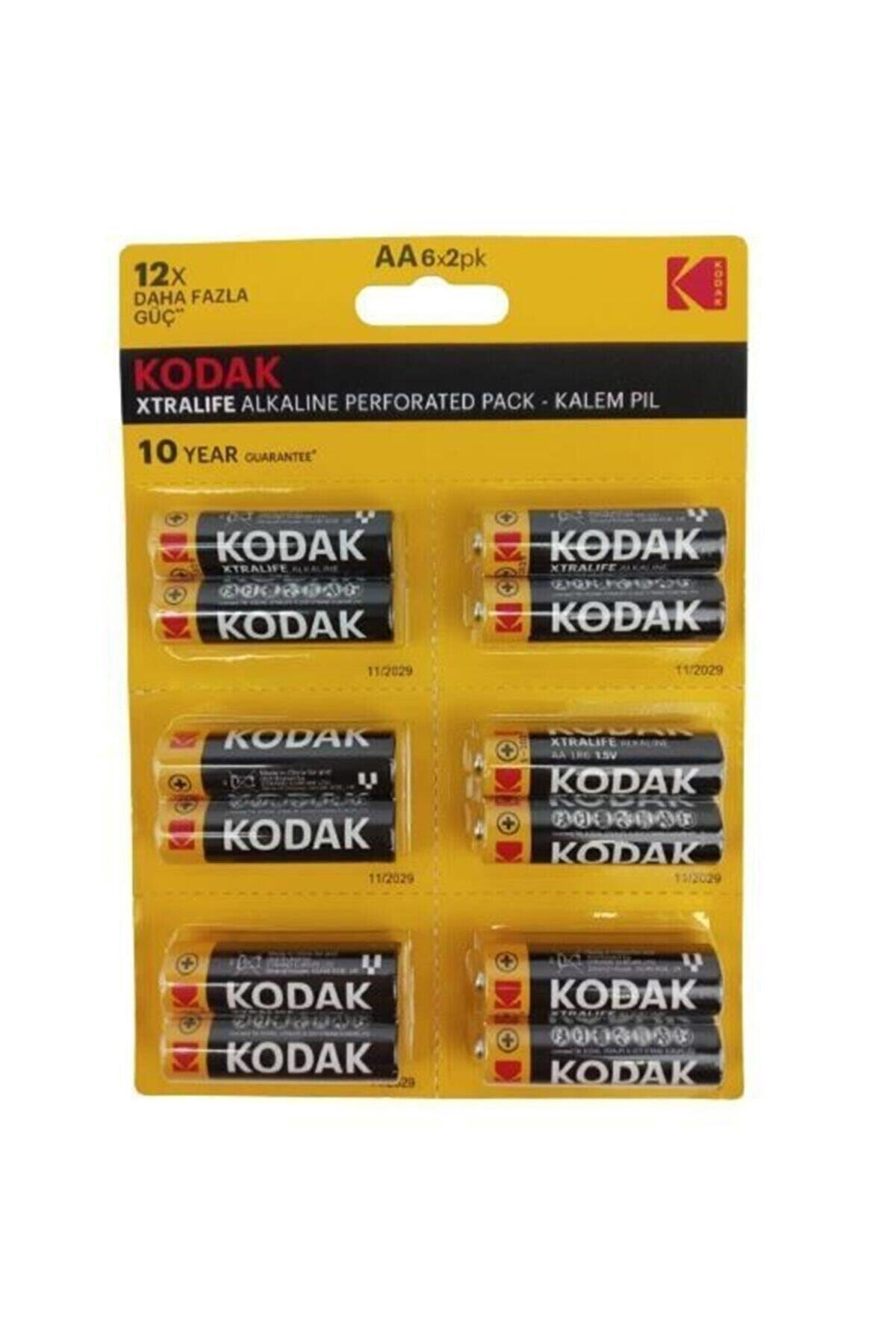 Kodak 8462 1.5 V Alkalin AA / Kalem Pil 12'li