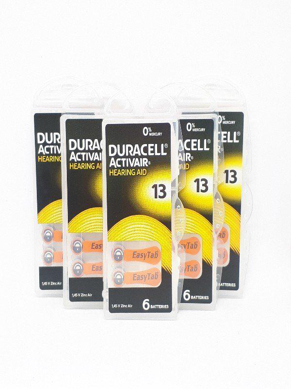 Duracell 13 1.45 V Çinko Düğme Pil 5x6'lı