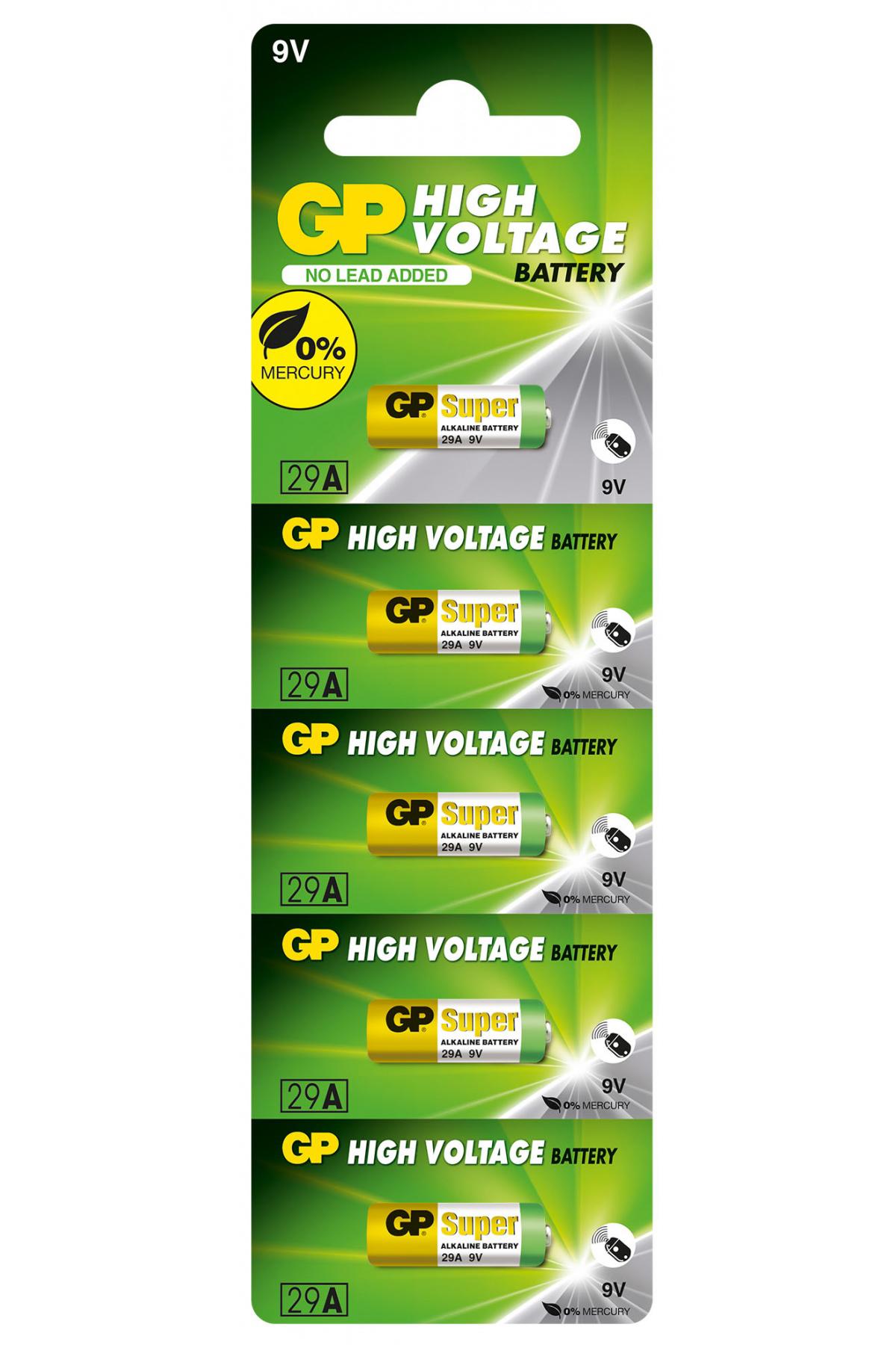 Gp GP29AC529A 9 V Alkalin Pil 5'li