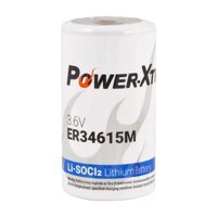 Power-Xtra ER34615M 3.6 V Li-SOCI2 D / Büyük Pil