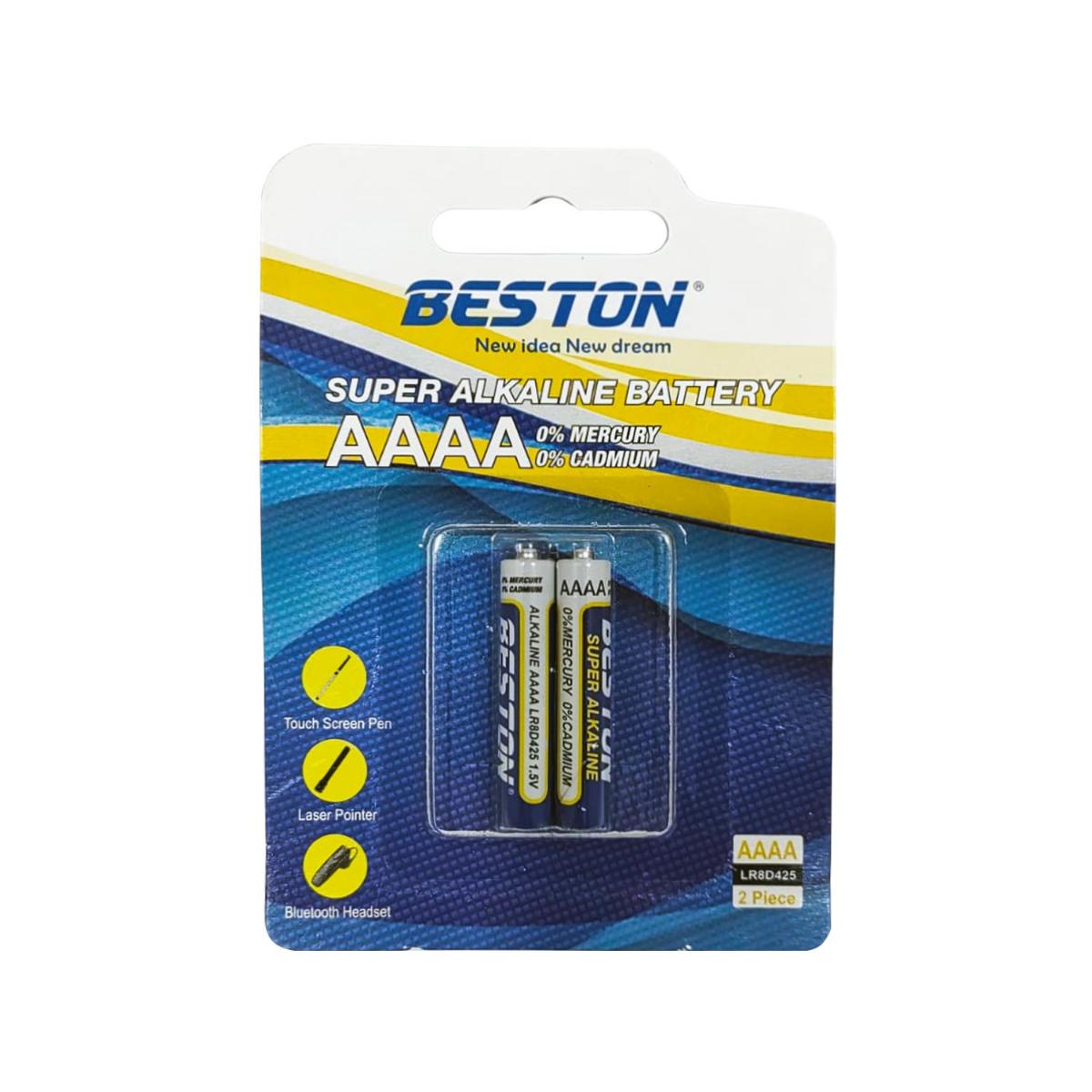 Beston LR8D425-BP2 1.5 V Alkalin AAAA Pil 2'li