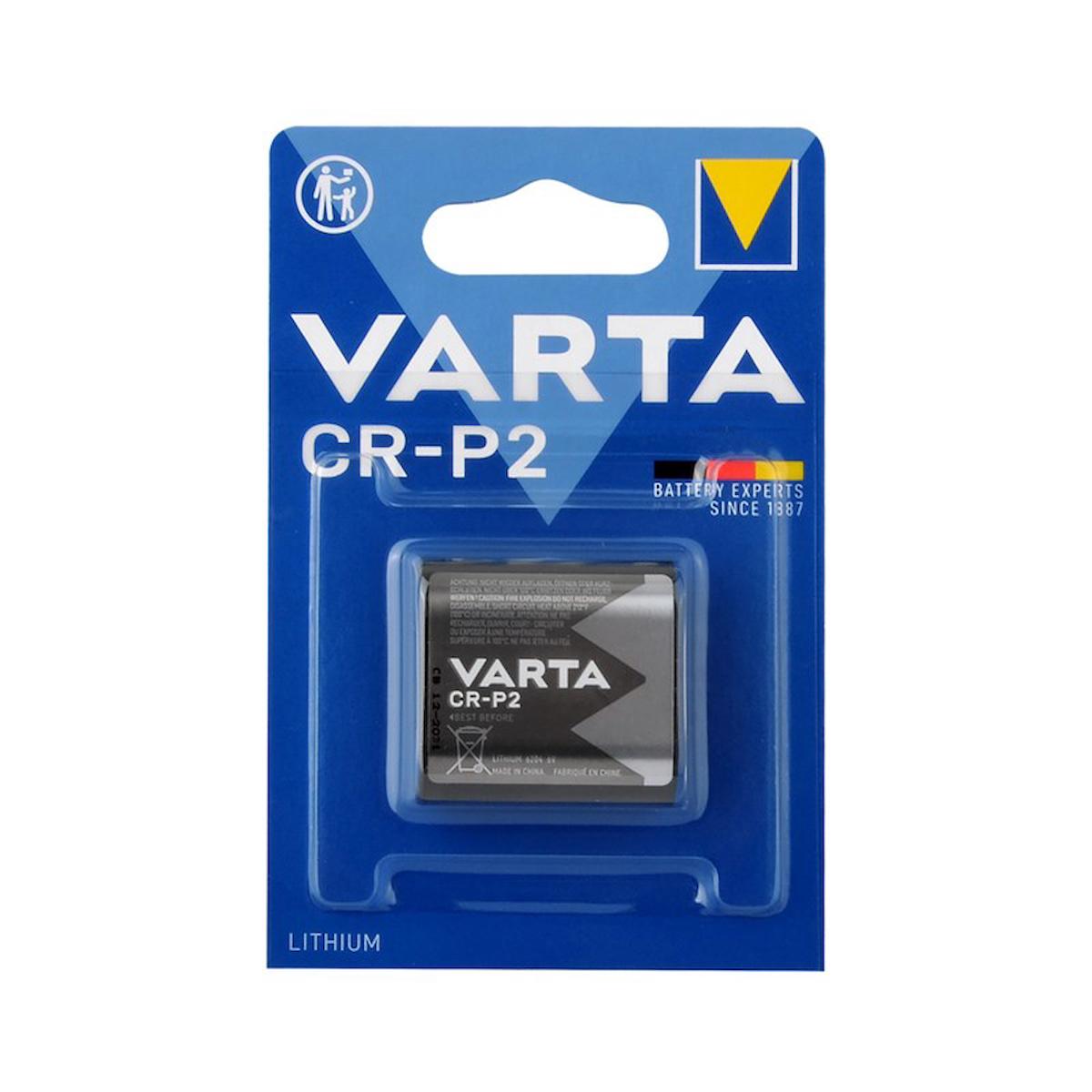 Varta 6 V Lityum CR-P2 Pil