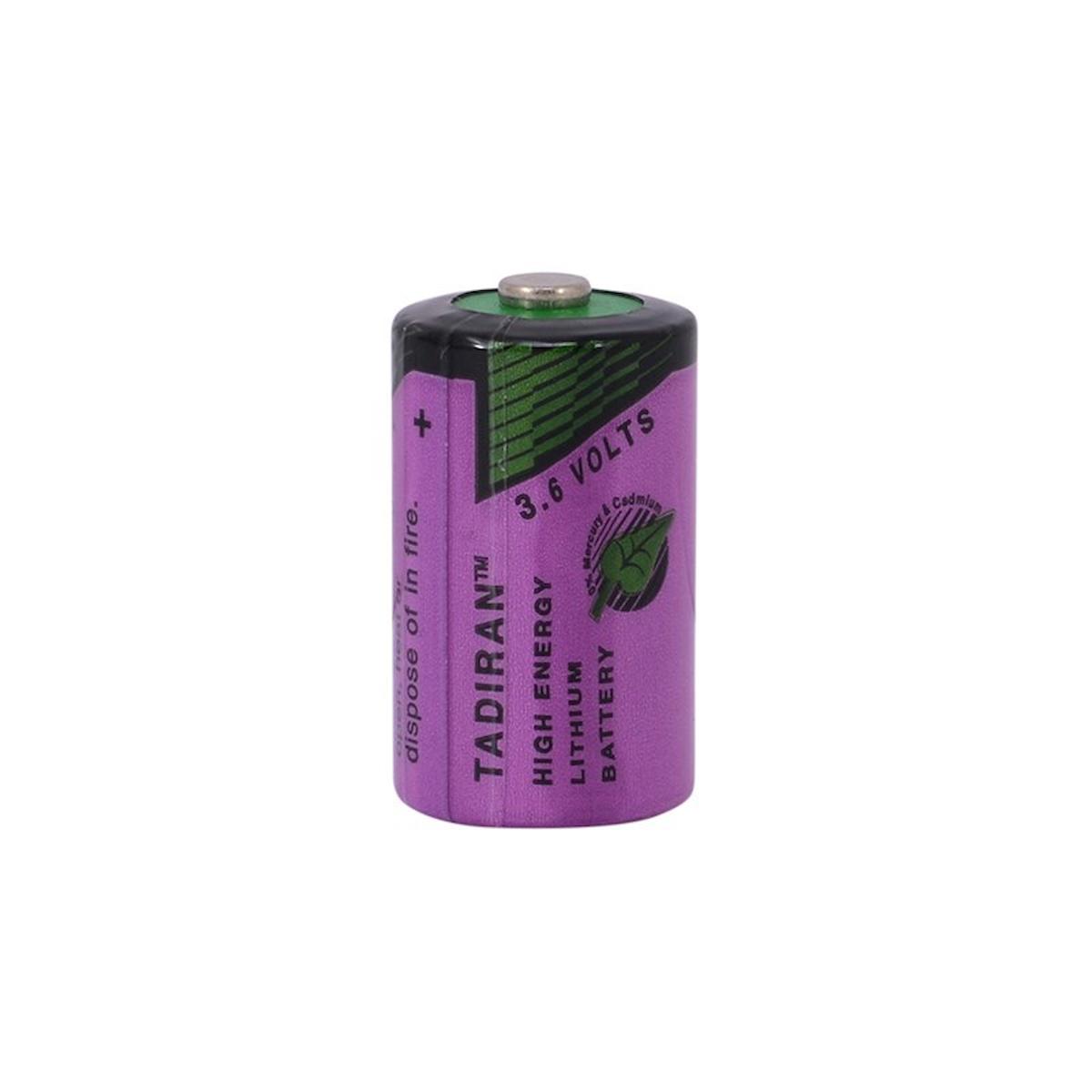 Tadiran SL-750S 3.6 V Li-SOCI2 Pil