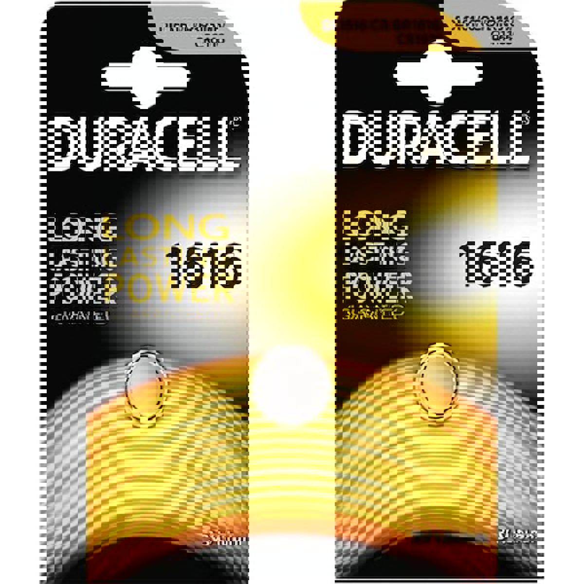 Duracell 1616 3 V Lityum Düğme Pil