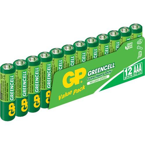 Gp 1.5 V Çinko AAA / İnce Kalem Pil 12'li