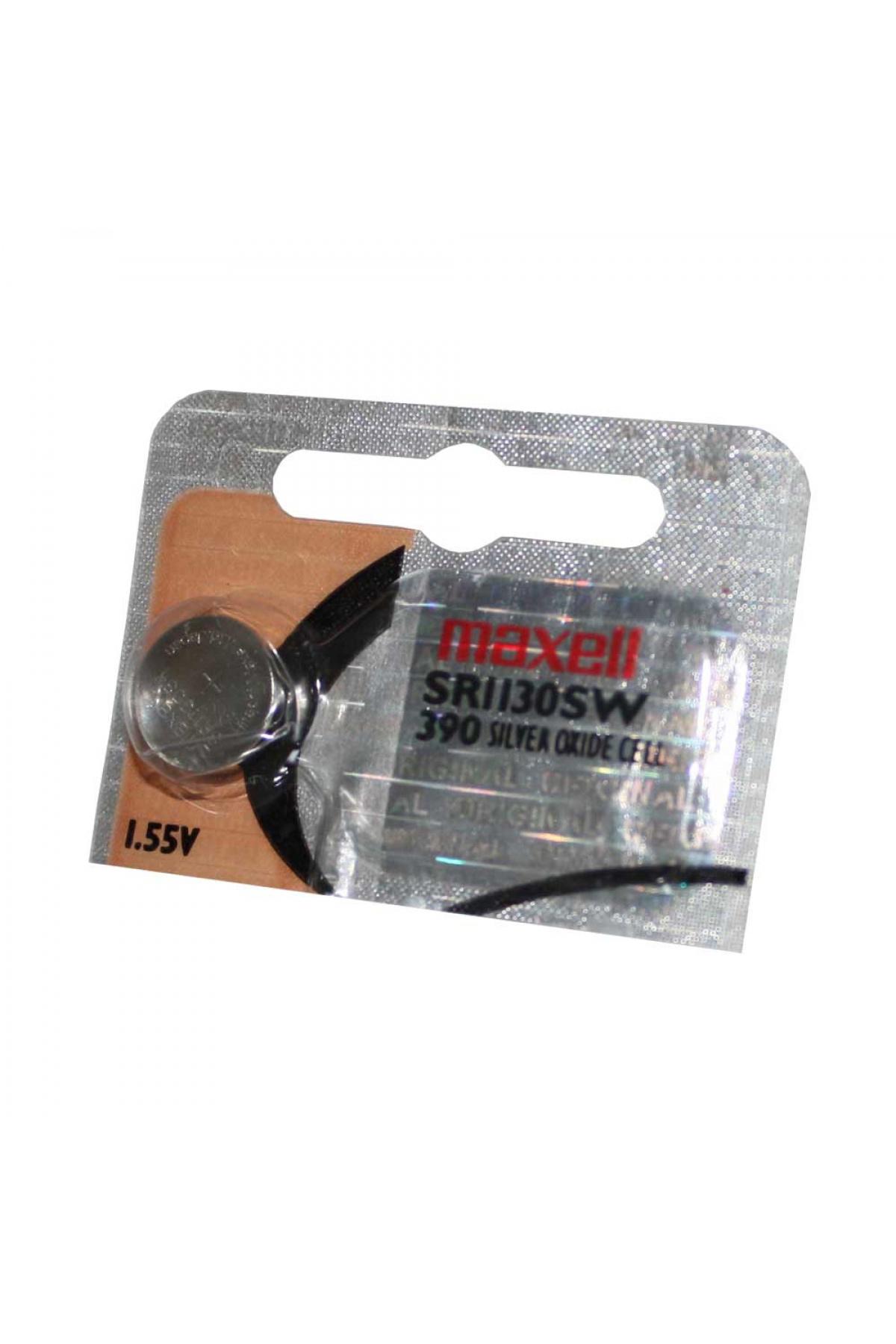 Maxell SR1130SW390 1.55 V Lityum Düğme Pil 10'lu