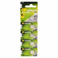 Gp LR43186AG 1.5 V Çinko Düğme Pil 5'li