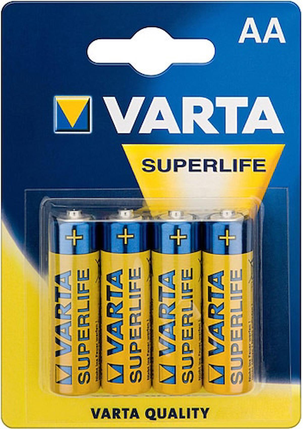 Varta 1.5 V AA / Kalem Pil 4x15'li