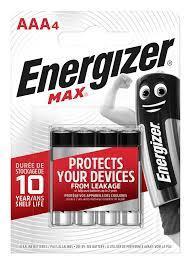 Energizer Alkalin AAA / İnce Kalem Pil 4'lü