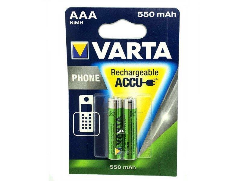 Varta Ni-Mh AAA / İnce Kalem Şarjlı Pil 2'li