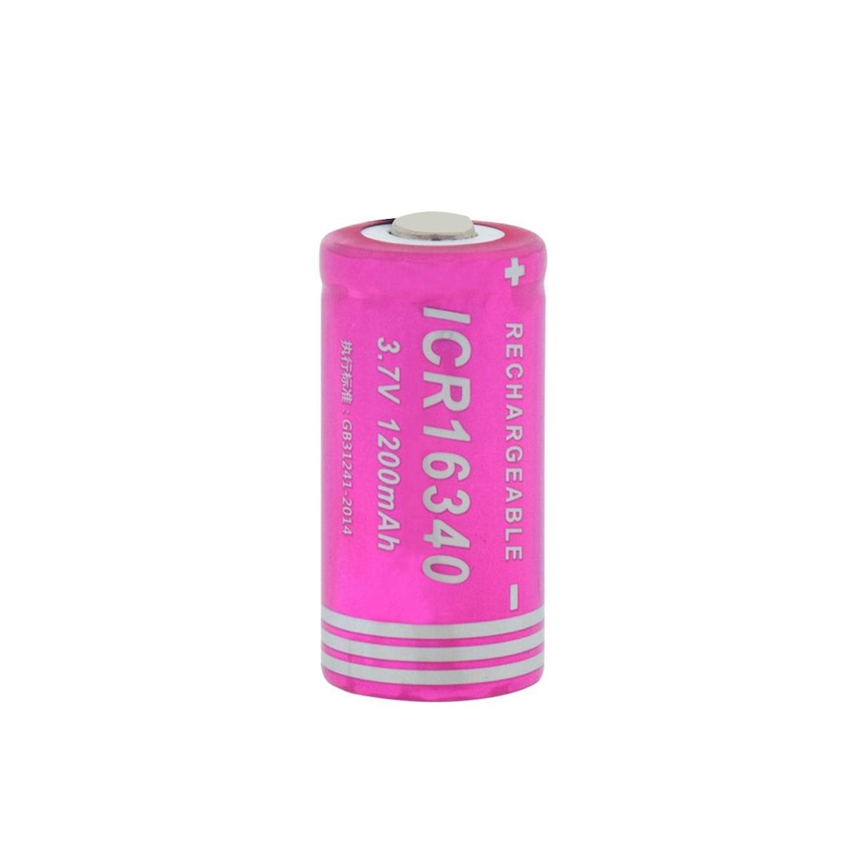 Gp ICR-16340 3.7 V 1200 mAh Li-ion Şarjlı Pil