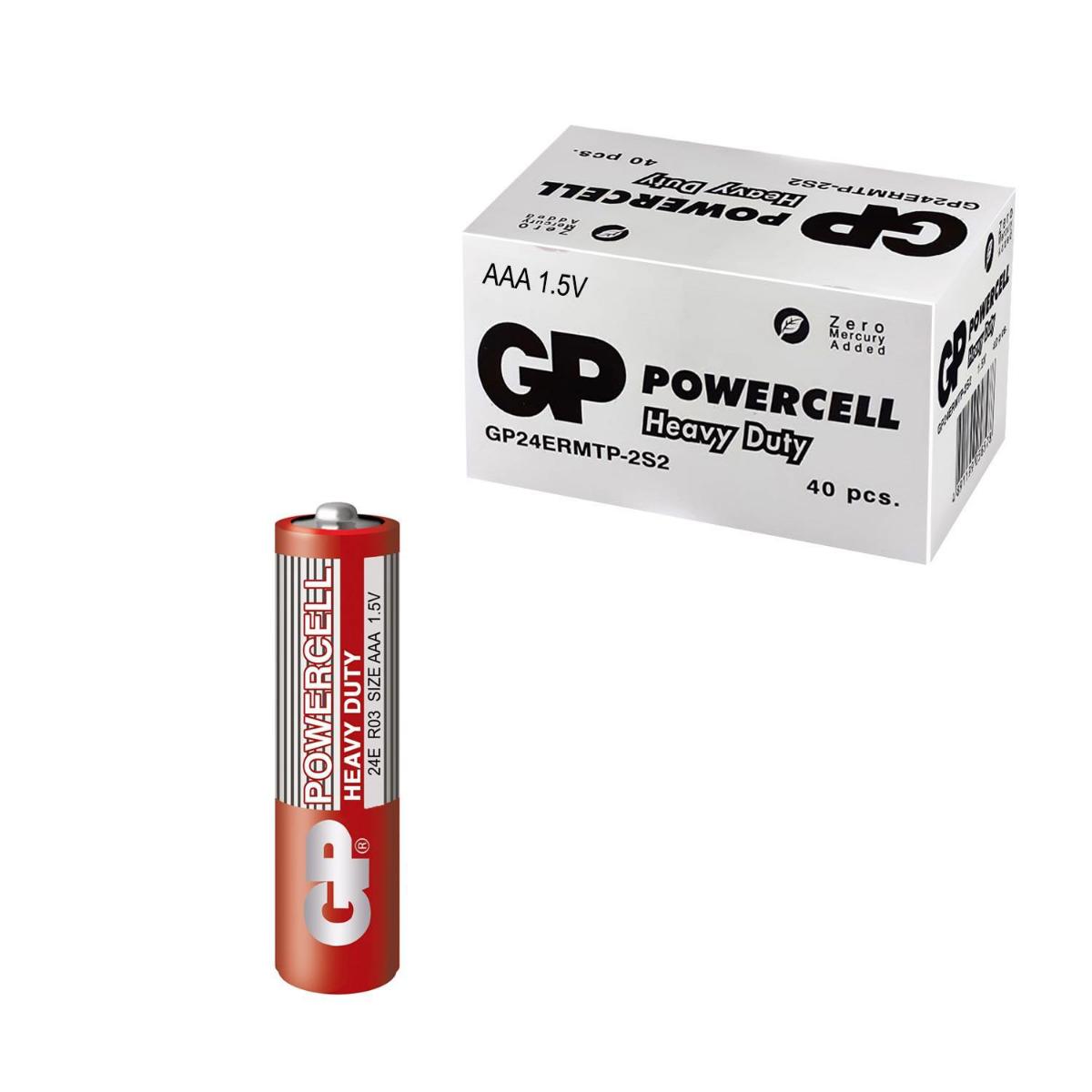 Powercell R03MX2400 1.5 V Çinko AAA / İnce Kalem Pil 40'lı