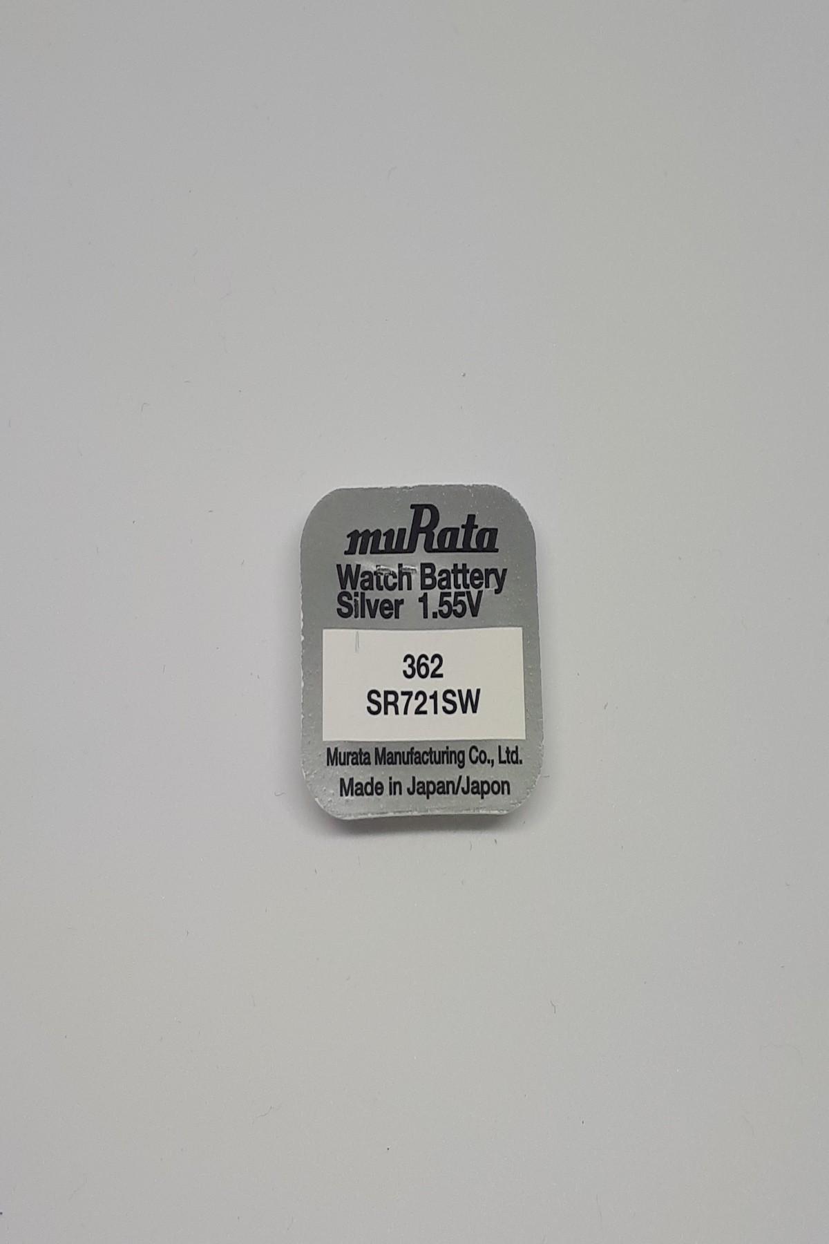 Murata 362SR721SW 1.55 V Düğme Pil