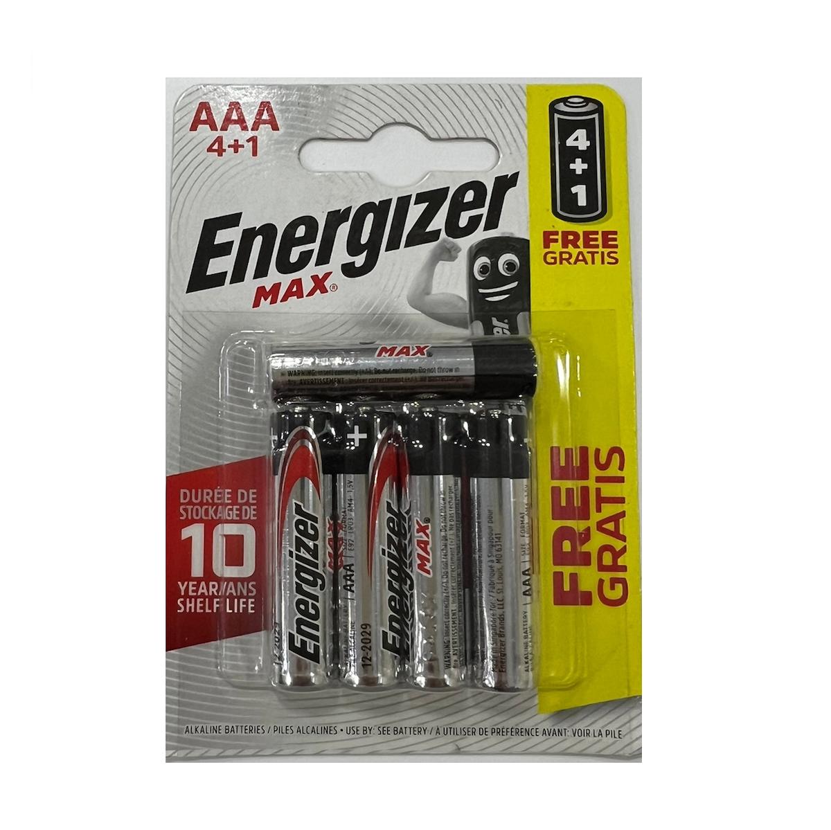 Energizer Alkalin AAA / İnce Kalem Pil 5'li