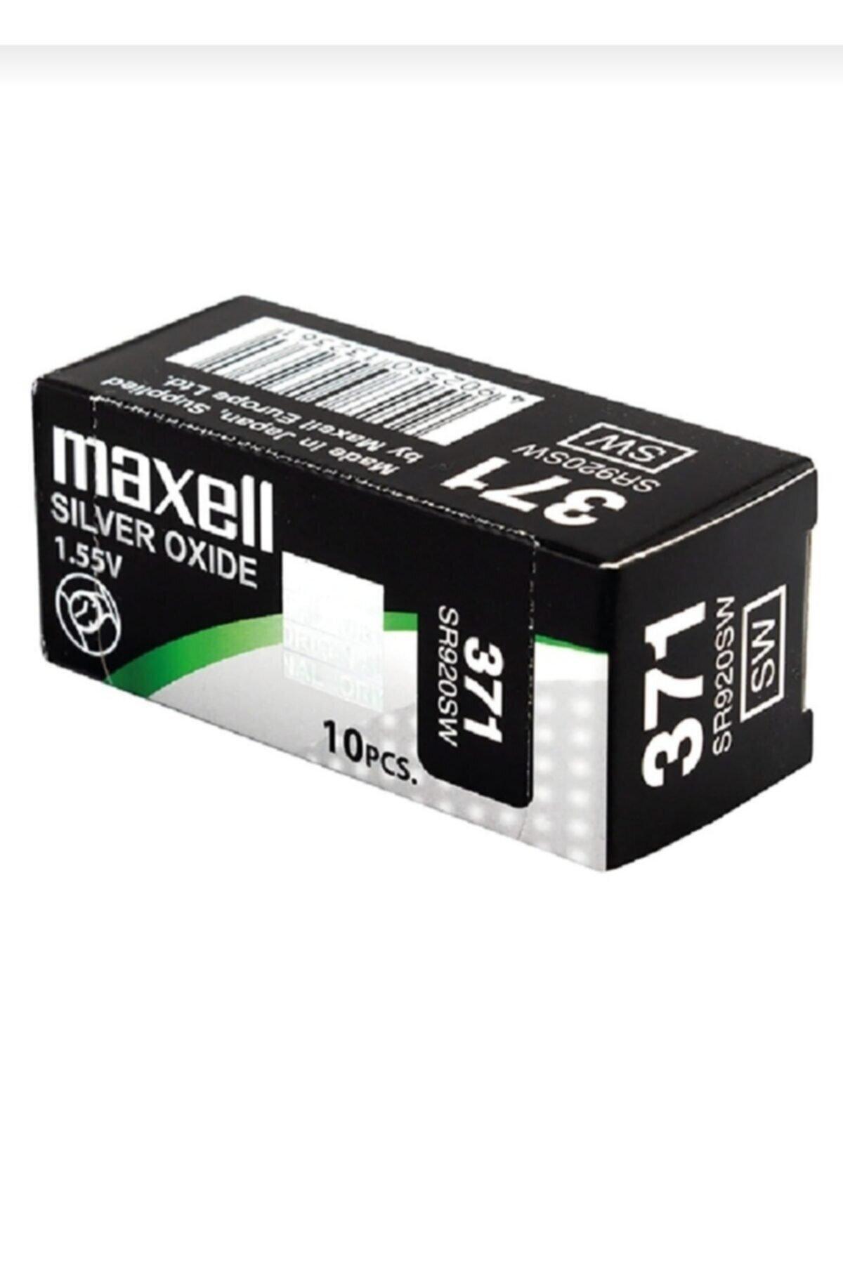 Maxell 371SR920SW 1.55 V Düğme Pil 10'lu
