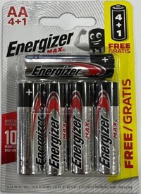 Energizer Alkalin AA / Kalem Pil 5'li