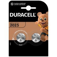 Duracell CR2025 3 V Lityum Düğme Pil 2'li