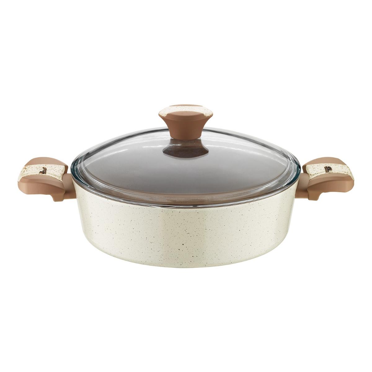 Brioni Er-124 Ecograneed 26 cm Granit Basık Tencere