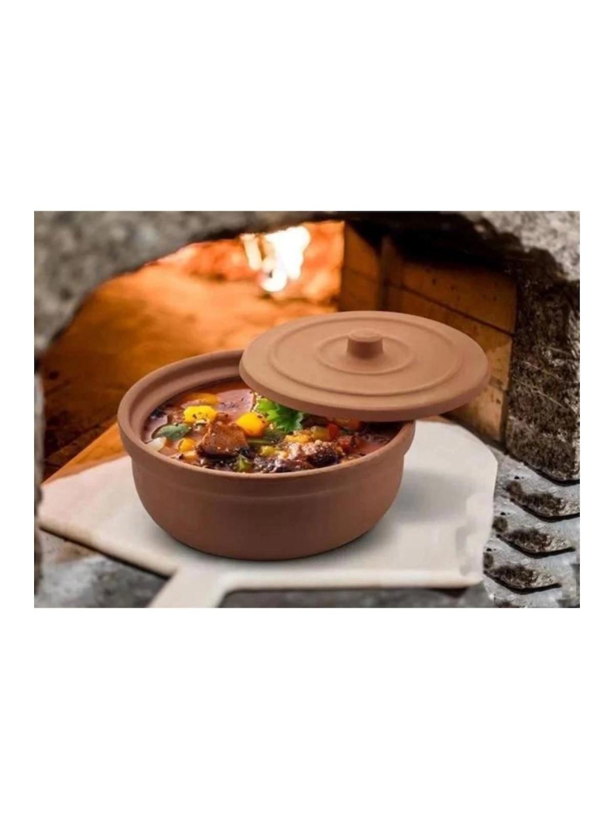 Cooker Elz008 Toprak Güveç Tenceresi