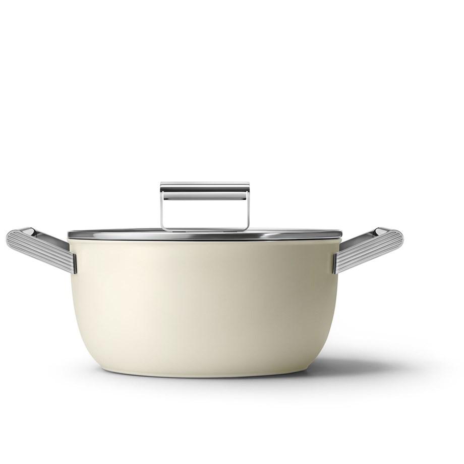 Smeg 24 cm Alüminyum Kavurma Tenceresi