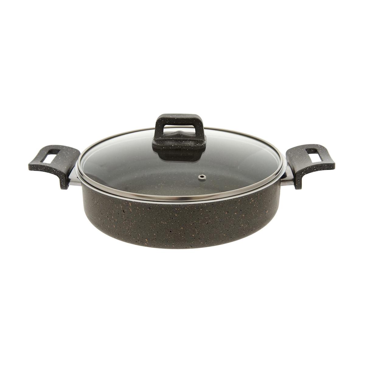Papilla 26 cm Granit Basık Tencere