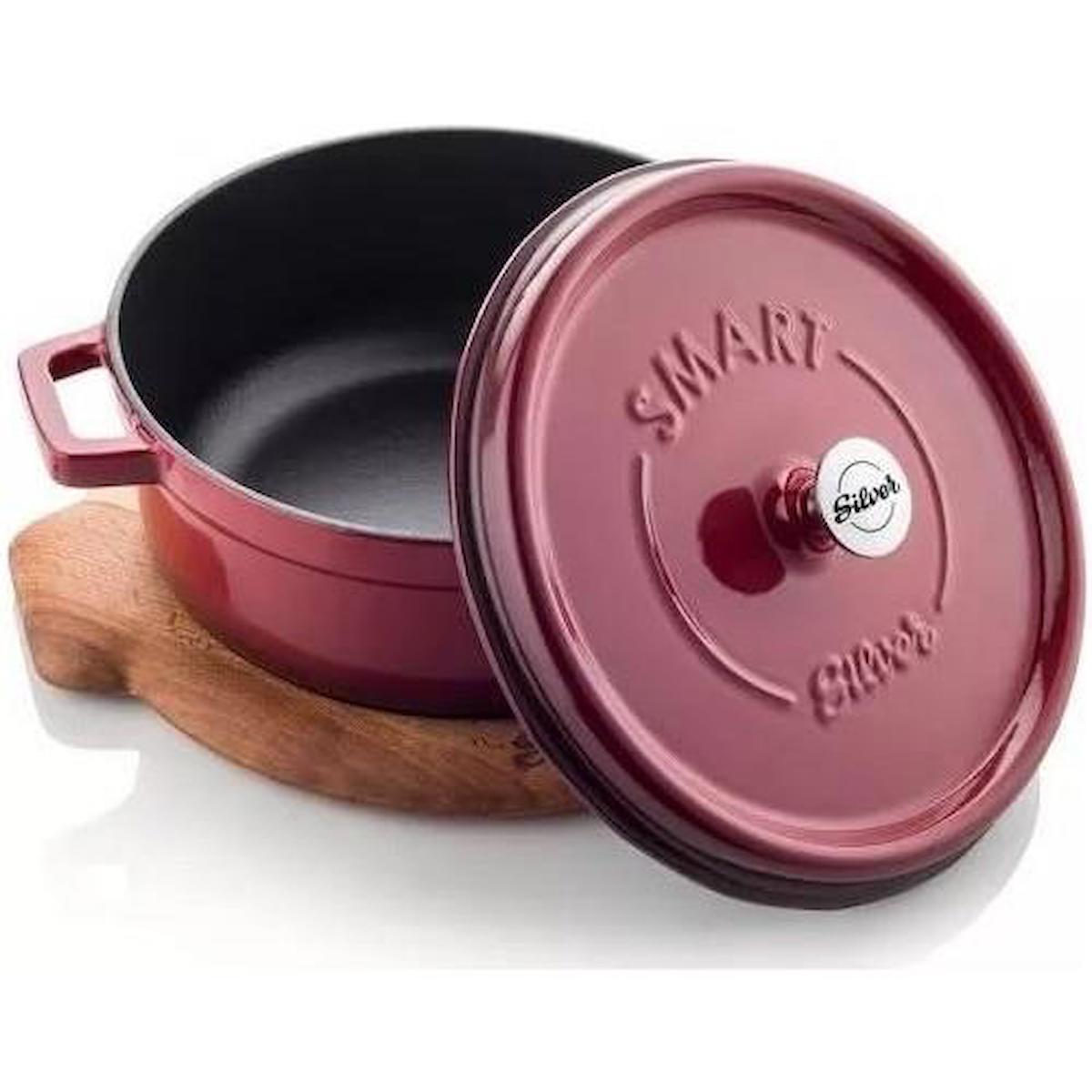 Silver Smart 24 cm Döküm Tencere