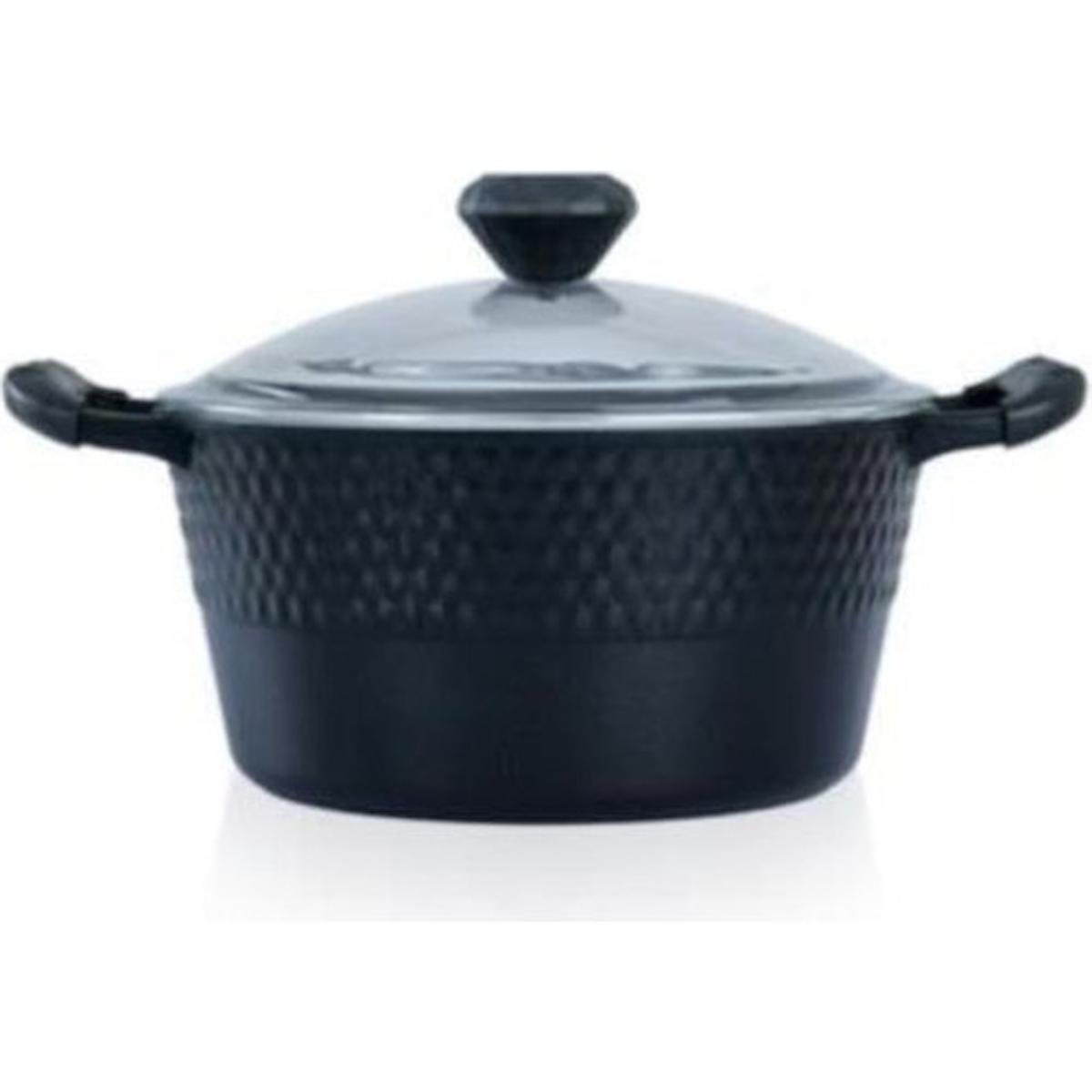 Acar Diamente Dde-22-0174/4 28 cm Alüminyum Döküm Derin Tencere