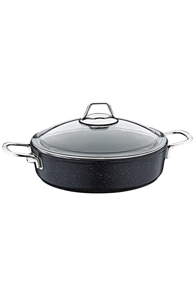 Olika Tek Sk2404 24 cm Granit Sığ Tencere