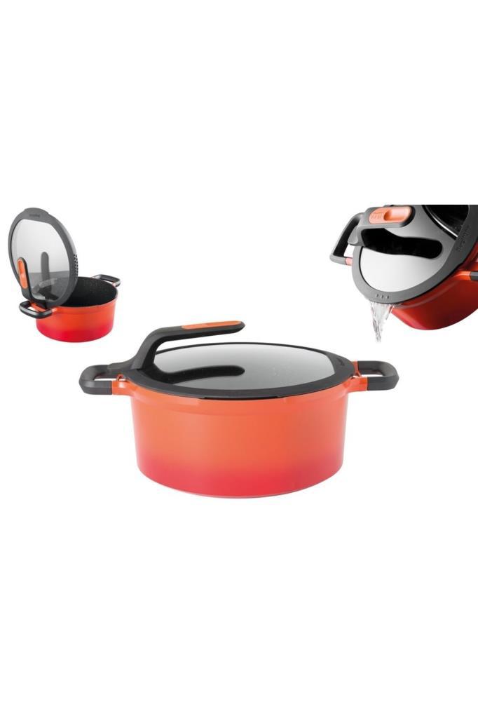 Mikasa Moor Gem Stay Cool 28 cm Granit Derin Tencere