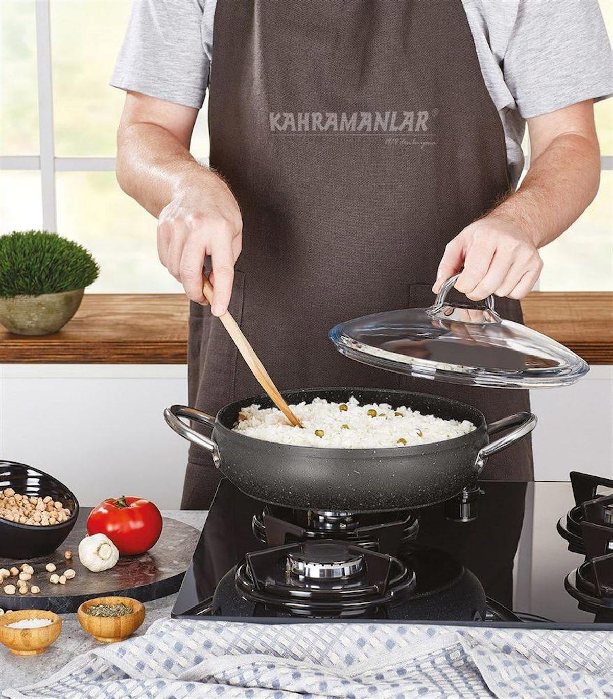 Kahramanlar Modus 24 cm Granit Karnıyarık Tenceresi