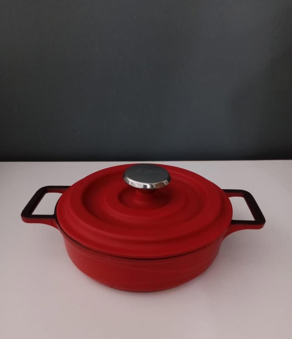 Ar Yıldız Fontal Granit 14 cm Granit Basık Tencere