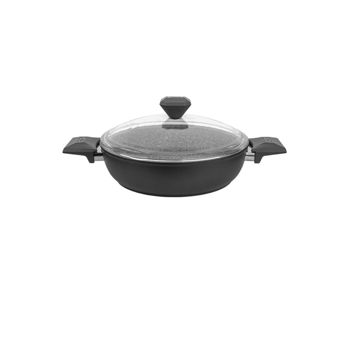 Ar Yıldız Arlington Granit 30 cm Granit Kısa Tencere