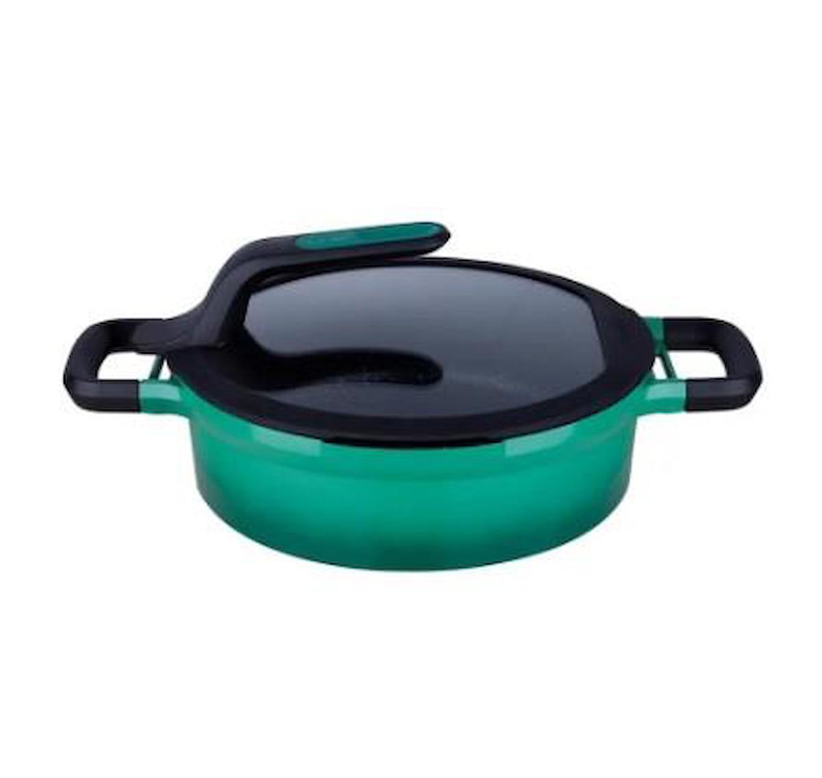 Mikasa Moor Gem Stay Cool 8501336 Döküm Kısa Tencere
