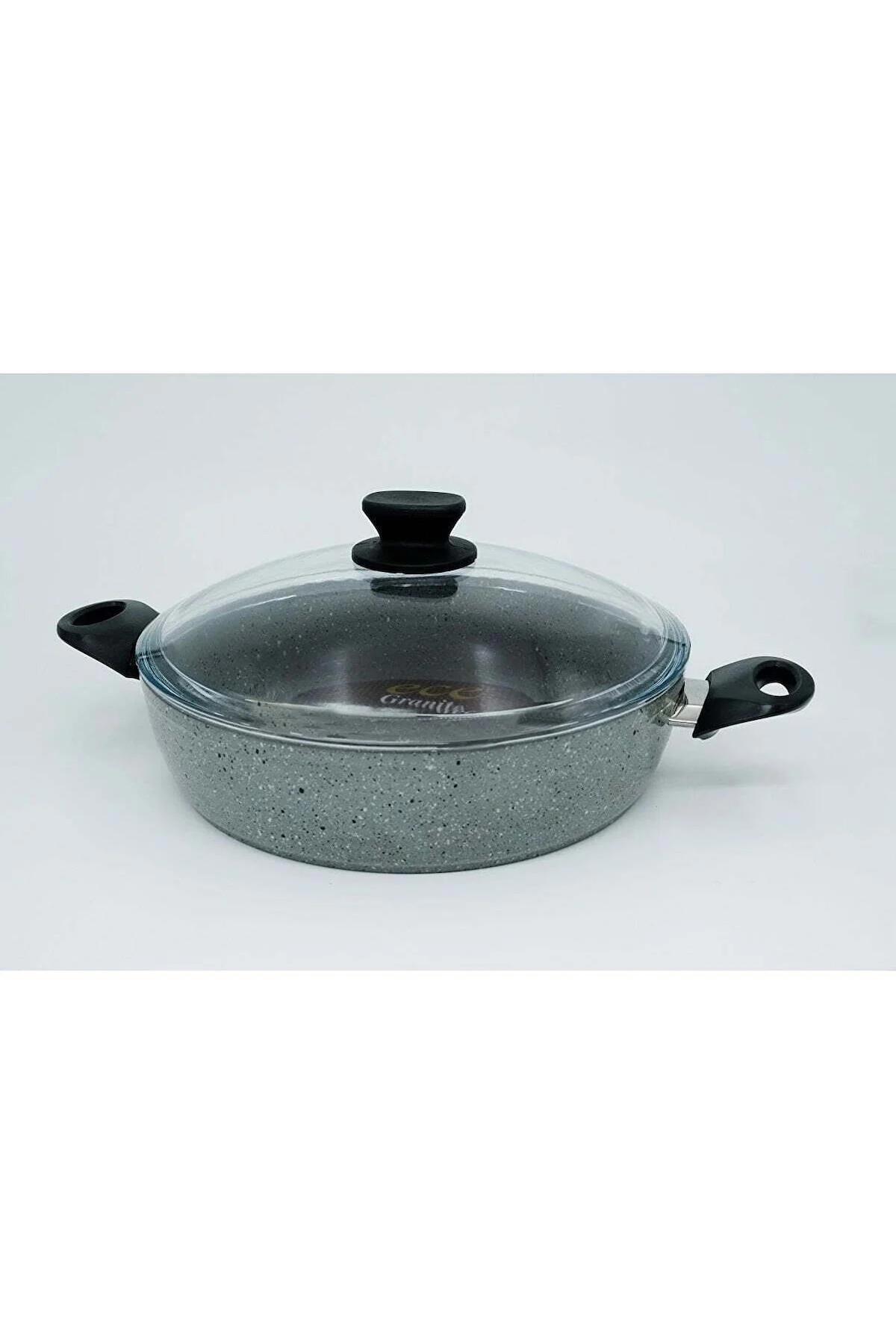 Hiper 24 cm Granit Basık Tencere
