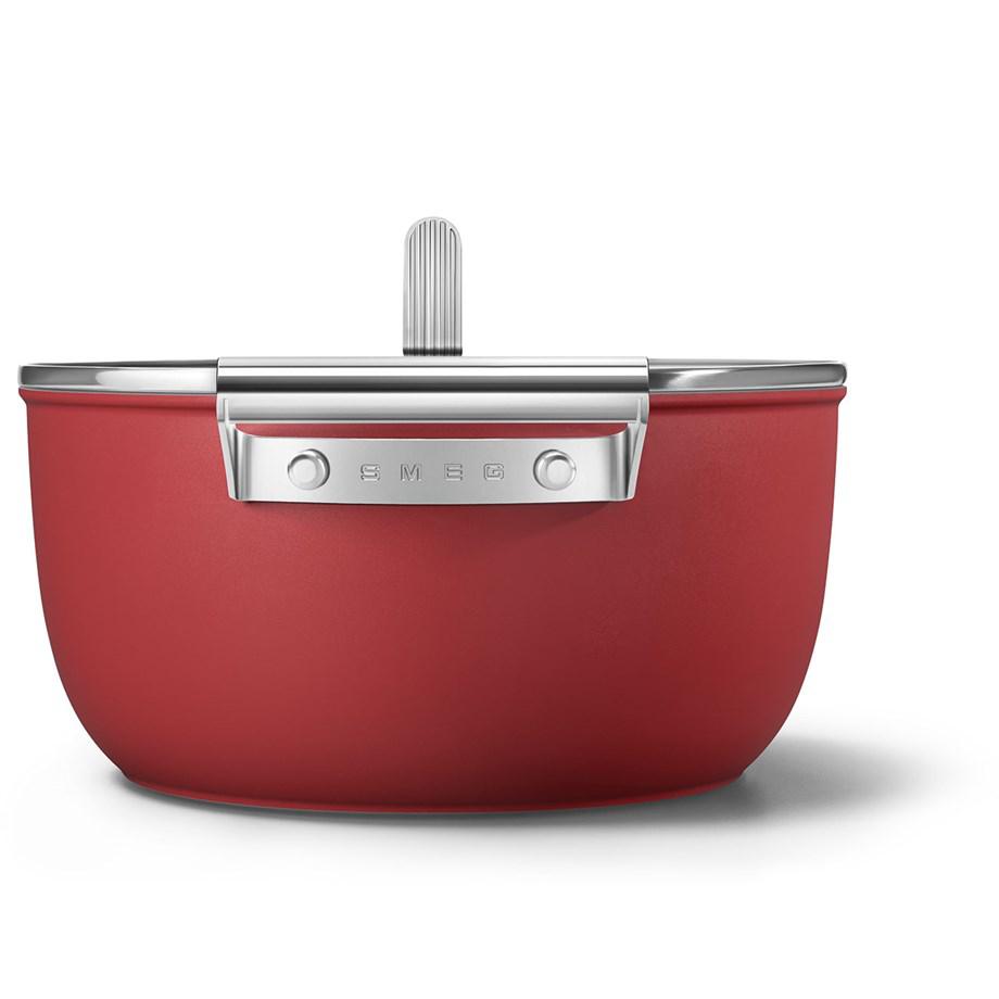 Smeg 24 cm Alüminyum Derin Tencere