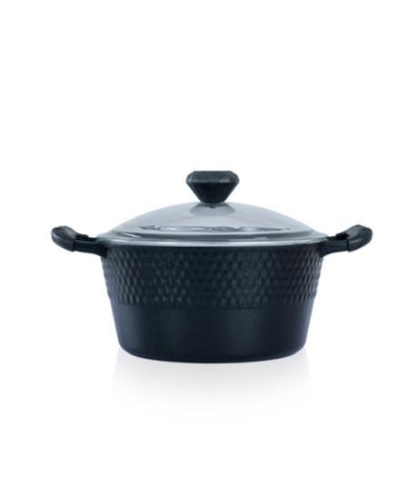 Acar Diamente Dde-22-0176/6 28 cm Döküm Basık Tencere
