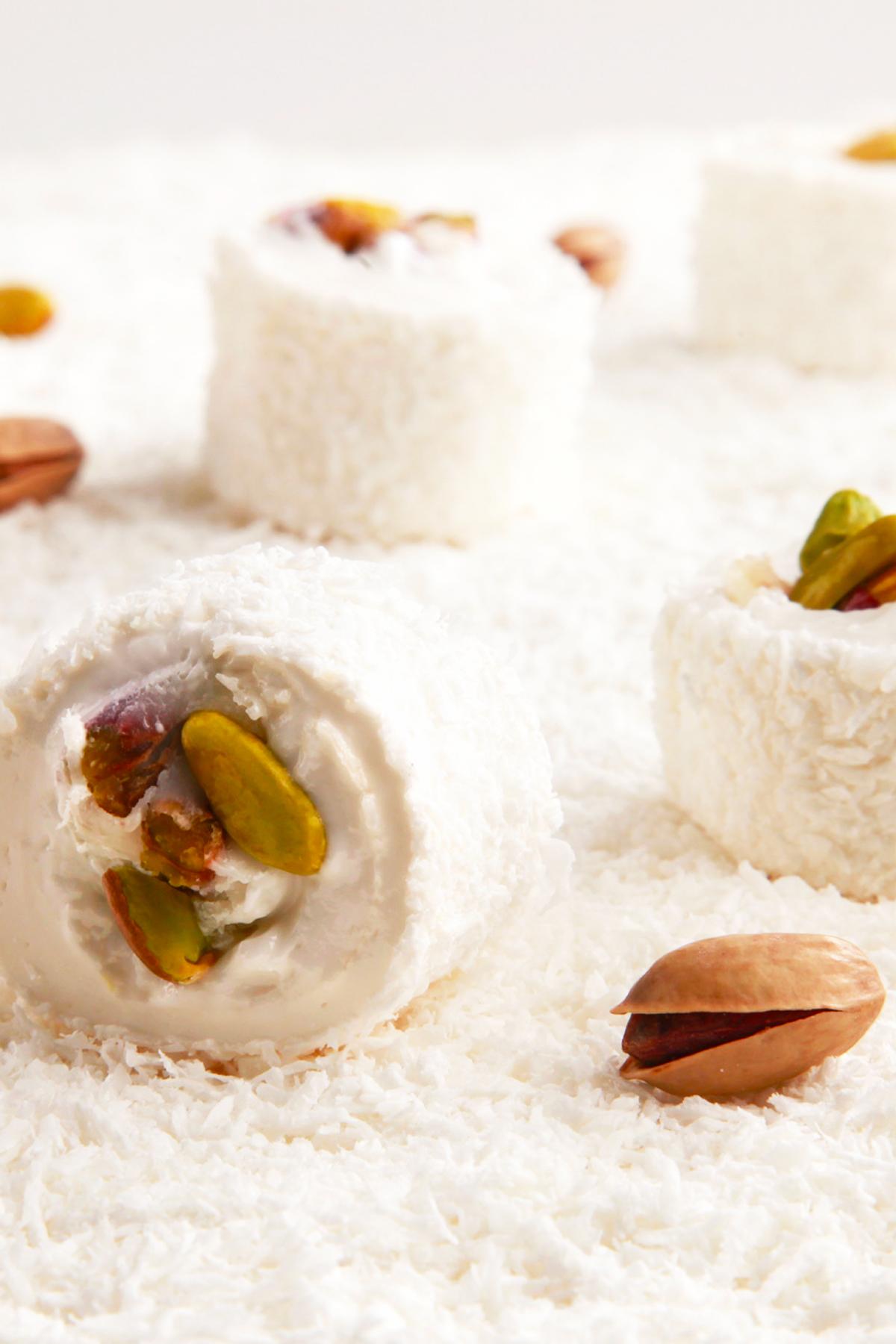 Lokum Atölyesi Kaymaklı Fıstıklı Lokum 500 gr