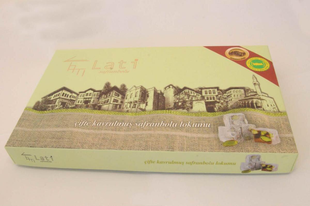 Lati Lokum Fıstıklı Çifte Kavrulmuş Lokum 480 gr