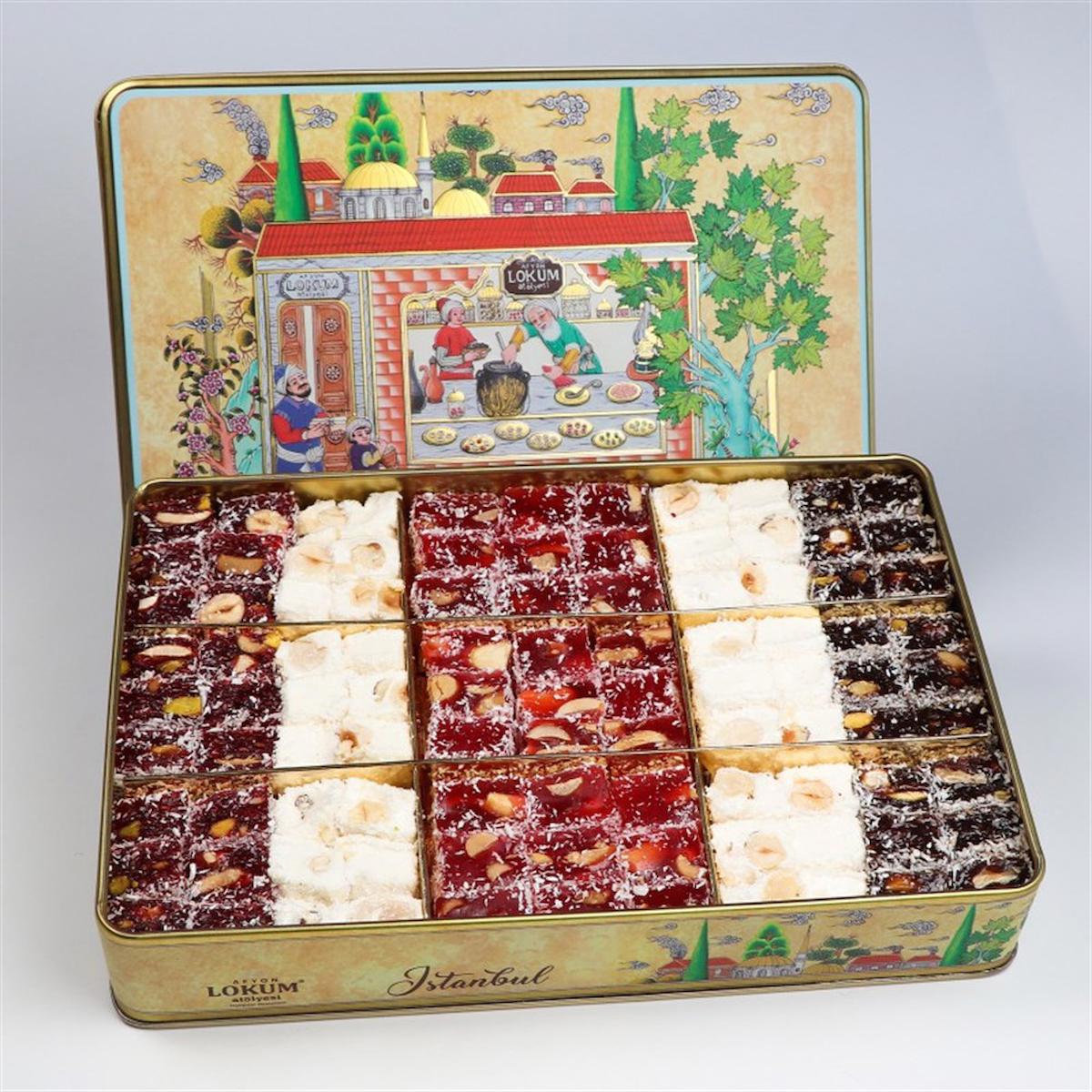 Çifte Kavrulmuş Lokum Atölyesi Karışık Çifte Kavrulmuş Lokum 1 kg