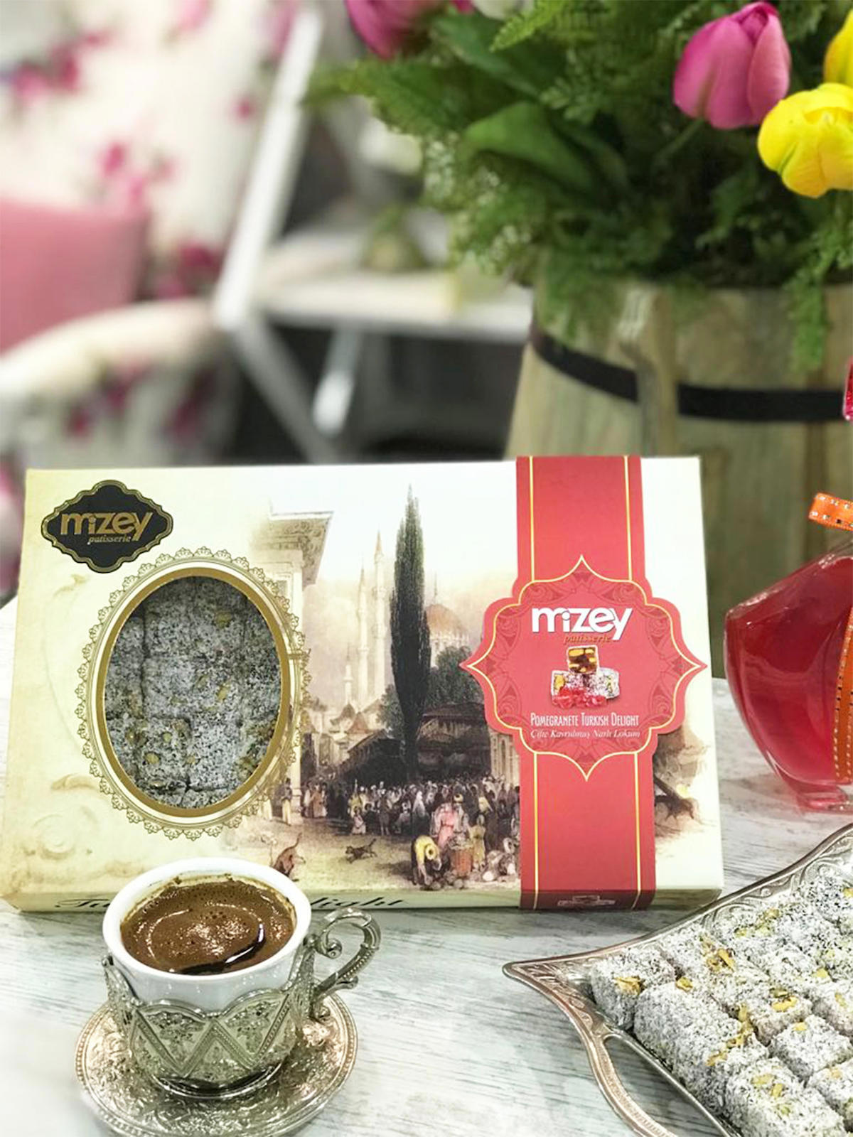 Mizey Meyveli Çifte Kavrulmuş Lokum 420 gr